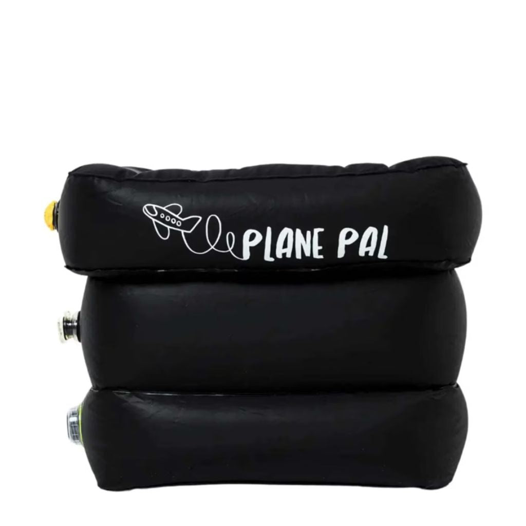 Plane Pal™ Self-Inflating Pillow - Black Plane Pal