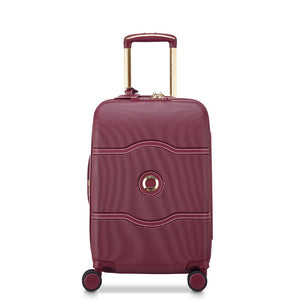 Delsey Chatelet Air Limited Edition 55cm Large Expander Luggage - Burgundy Delsey Luggage