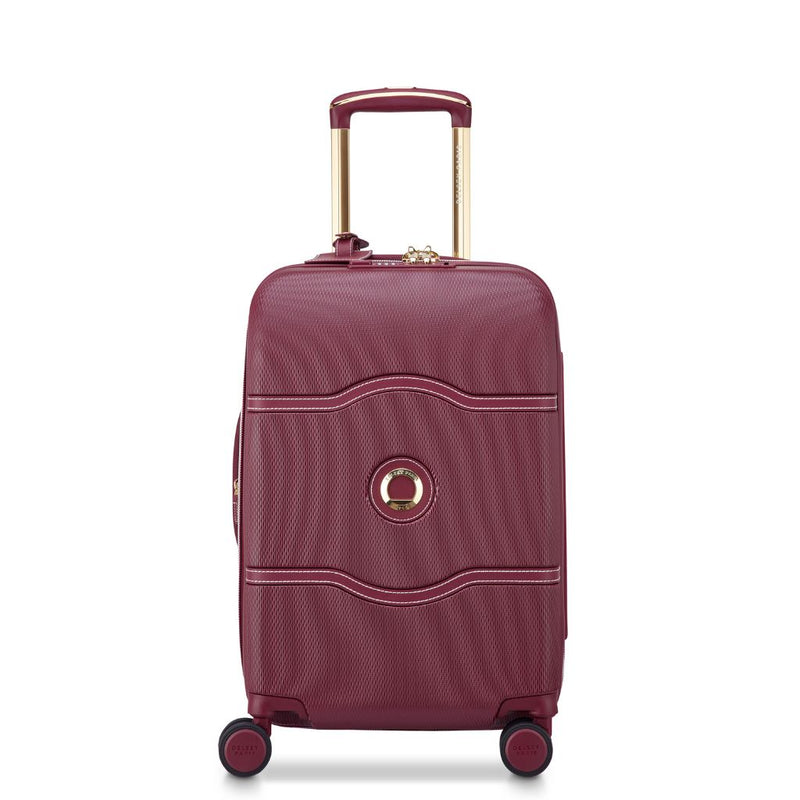 Delsey Chatelet Air Limited Edition 55cm Large Expander Luggage - Burgundy Delsey Luggage