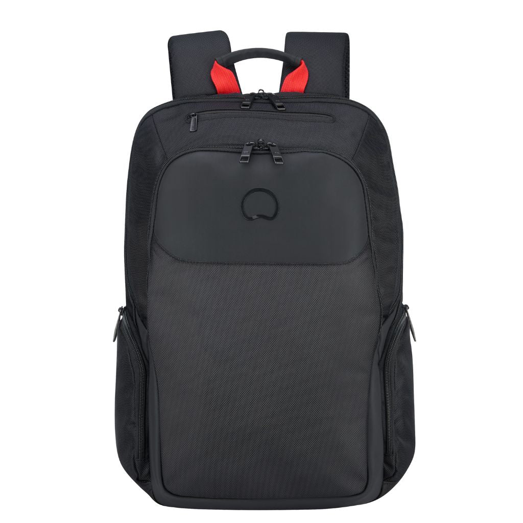 Delsey Parvis Plus 15.6" Laptop Backpack Black Delsey Luggage