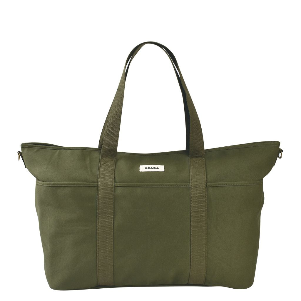 Beaba Madrid XXL Nappy Bag - Seagrass Beaba Nappy Bags