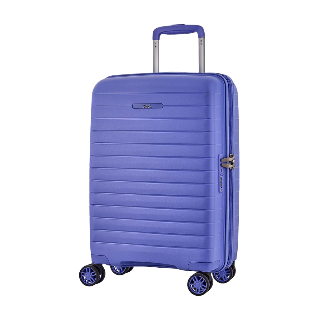 Rock Palma Carry On Lightweight Hardsided Suitcase - Lavender