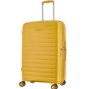 Rock Palma Medium Lightweight Hardsided Suitcase - Yellow