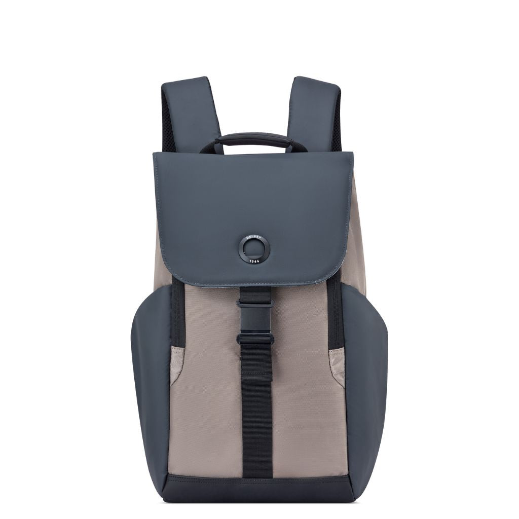 Delsey Securflap 15.6" Laptop Backpack Brown Delsey Luggage