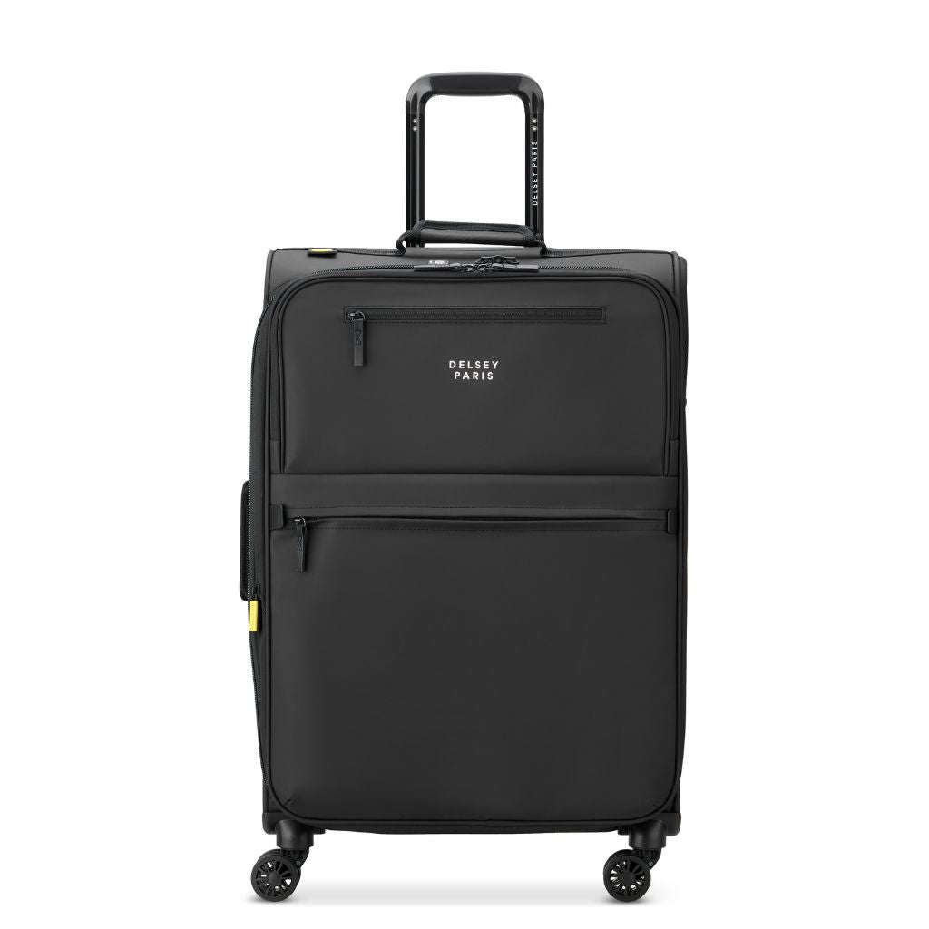 Delsey MAUBERT 2.0 69cm Medium Softsided Luggage EXP - Black Delsey Luggage