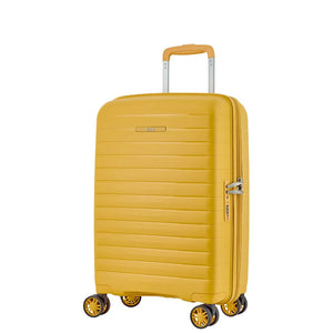 Rock Palma Carry On Lightweight Hardsided Suitcase - Yellow