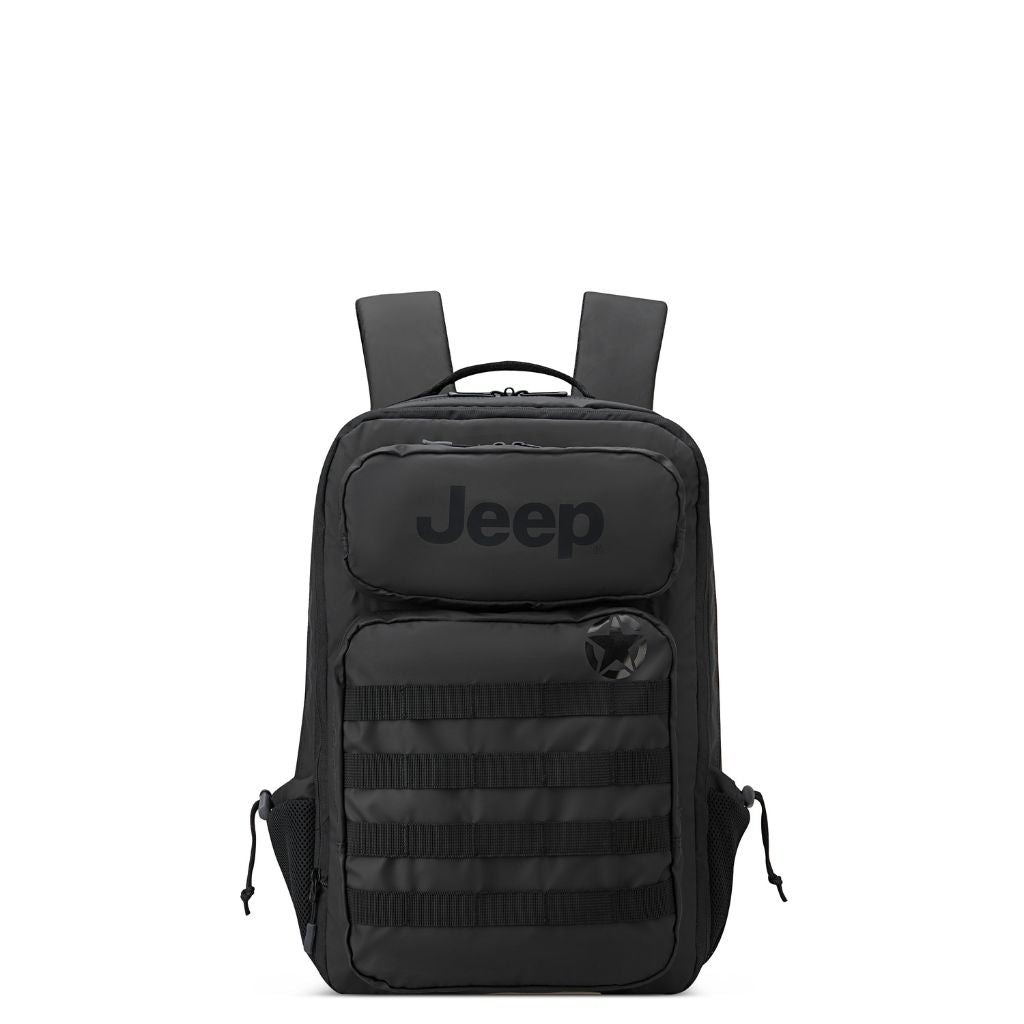 Jeep Tactical Multi Pocket 15" Backpack - Black