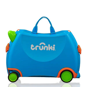 Trunki Glide Ride-on Luggage - Terrance Trunki