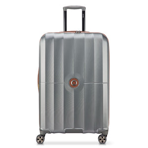 Delsey Carrousel 2 Large Luggage 77cm Exp - Silver Delsey Luggage