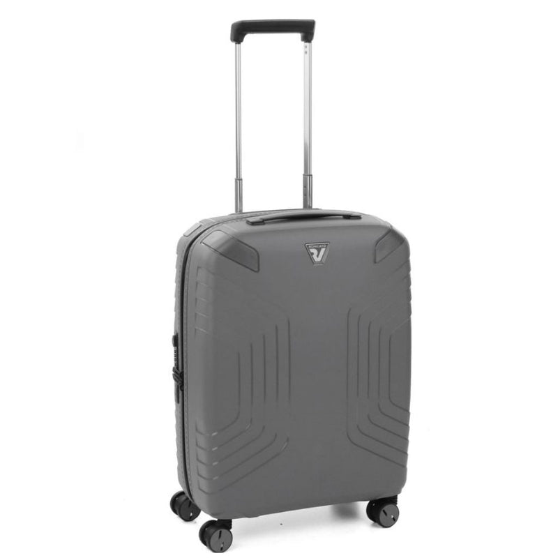 Roncato Ypsilon Carry On 55cm Hardsided EXP Spinner Suitcase Grey Roncato