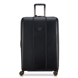 Delsey Cadense 76cm Medium Exp Luggage - Deep Black Delsey Luggage