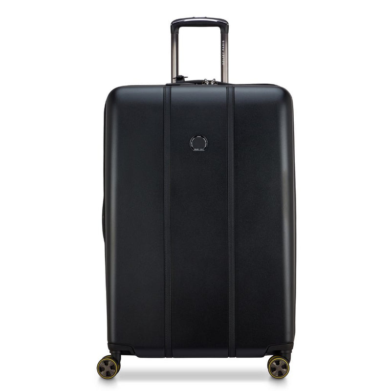 Delsey Cadense 76cm Medium Exp Luggage - Deep Black Delsey Luggage