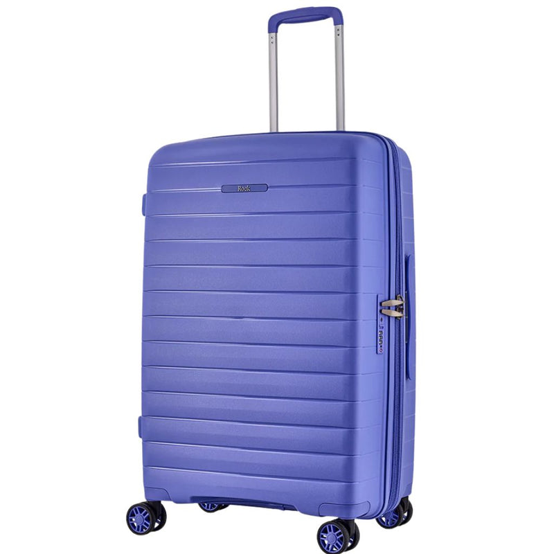 Rock Palma Medium Lightweight Hardsided Suitcase - Lavender