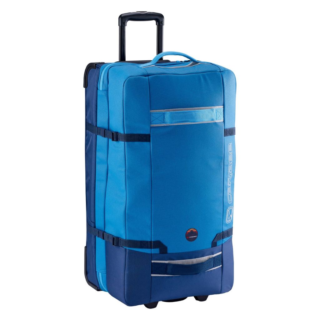 Caribee Split Roller Wheeled Duffle bag 100L - Sea Blue/Navy | Shipped ...