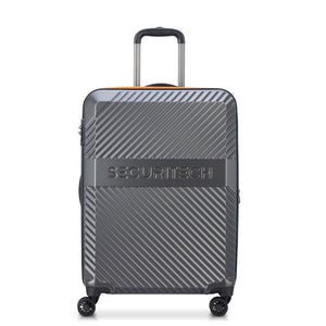 Securitech By Delsey Patrol 65.5cm Medium Exp Hardsided Luggage - Grey