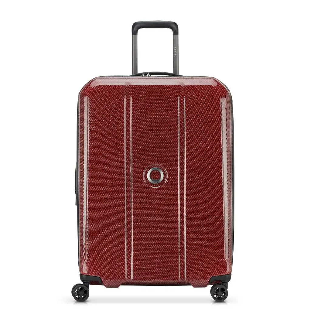 Delsey Helium Ultimate 70cm Medium 3.7Kg Exp Luggage - Burgundy