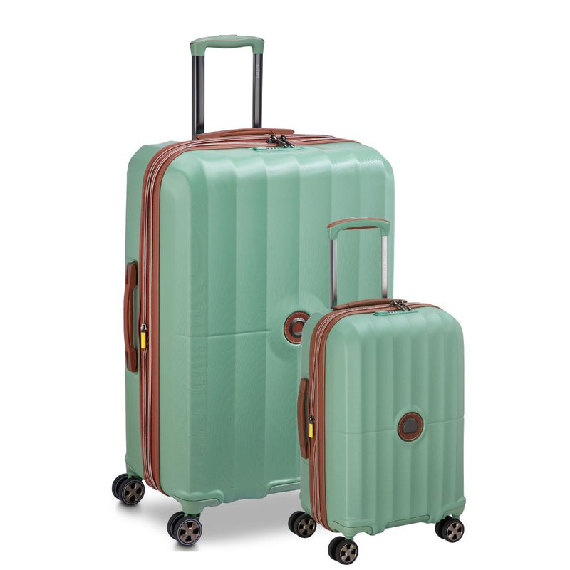 Delsey Carrousel 2 Duo - 2 Piece Hardsided Luggage - Green Delsey Luggage