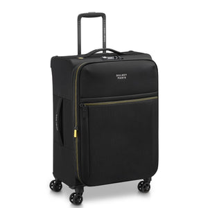 Delsey BROCHANT 3.0 67cm Medium Softsided Luggage - Deep Black