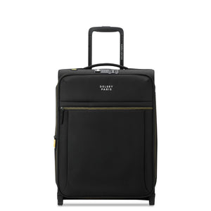 Delsey BROCHANT 3.0 55cm - 1.9kg Cabin Softsided Luggage - Black