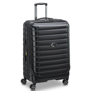 Delsey Shadow 75cm Top Loader Large Luggage - Black