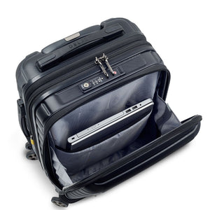 Delsey Shadow 55cm Laptop Sleeve Carry On Luggage - Black