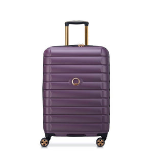 Delsey Shadow 55cm Expandable Carry On Luggage - Plum