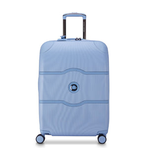 Delsey Chatelet Air Limited Edition 66cm Large Expander Luggage - Light Blue Delsey Luggage