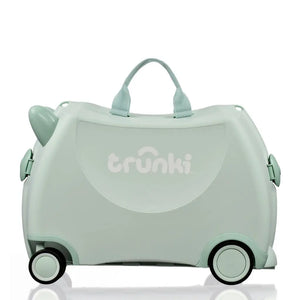 Trunki Glide Ride-on Luggage - Sage Green Trunki