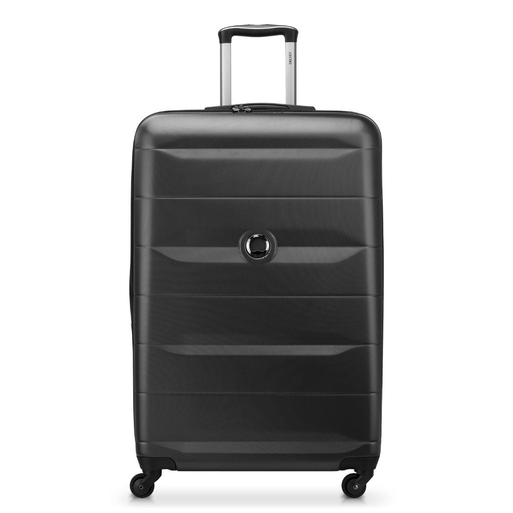 Delsey Comete 77cm Large Luggage - Black