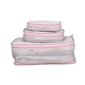 Plane Pal 3 set of Packing Pals™ - Pink Plane Pal