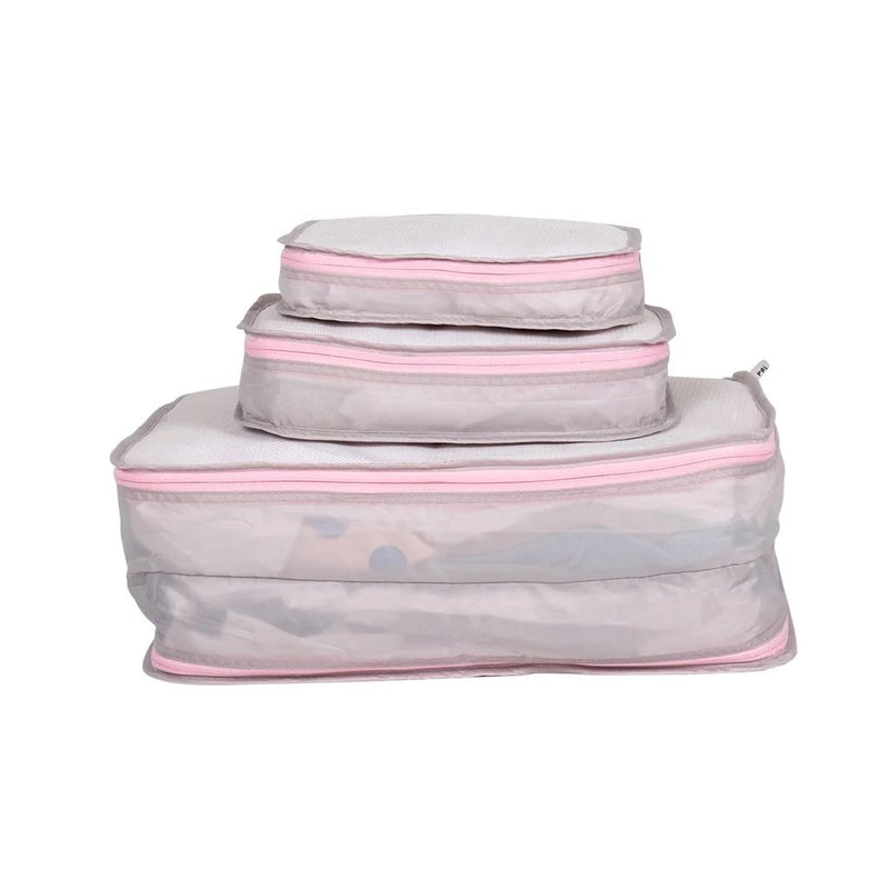 Plane Pal 3 set of Packing Pals™ - Pink Plane Pal