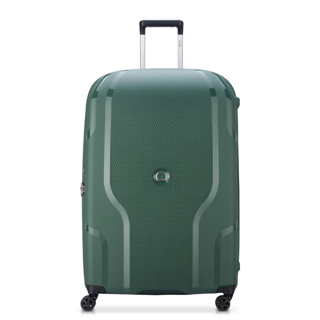 Delsey Clavel 83cm MR Large Hardsided Spinner Luggage - Deep Green