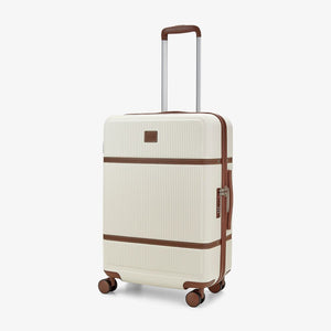 Rock Chelsea 3 Piece Hardsided Luggage - Cream