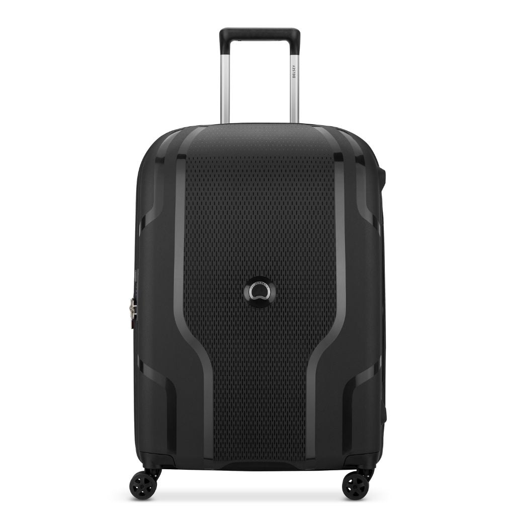 Delsey Clavel MR 71cm Medium Hardsided Spinner Luggage - Black