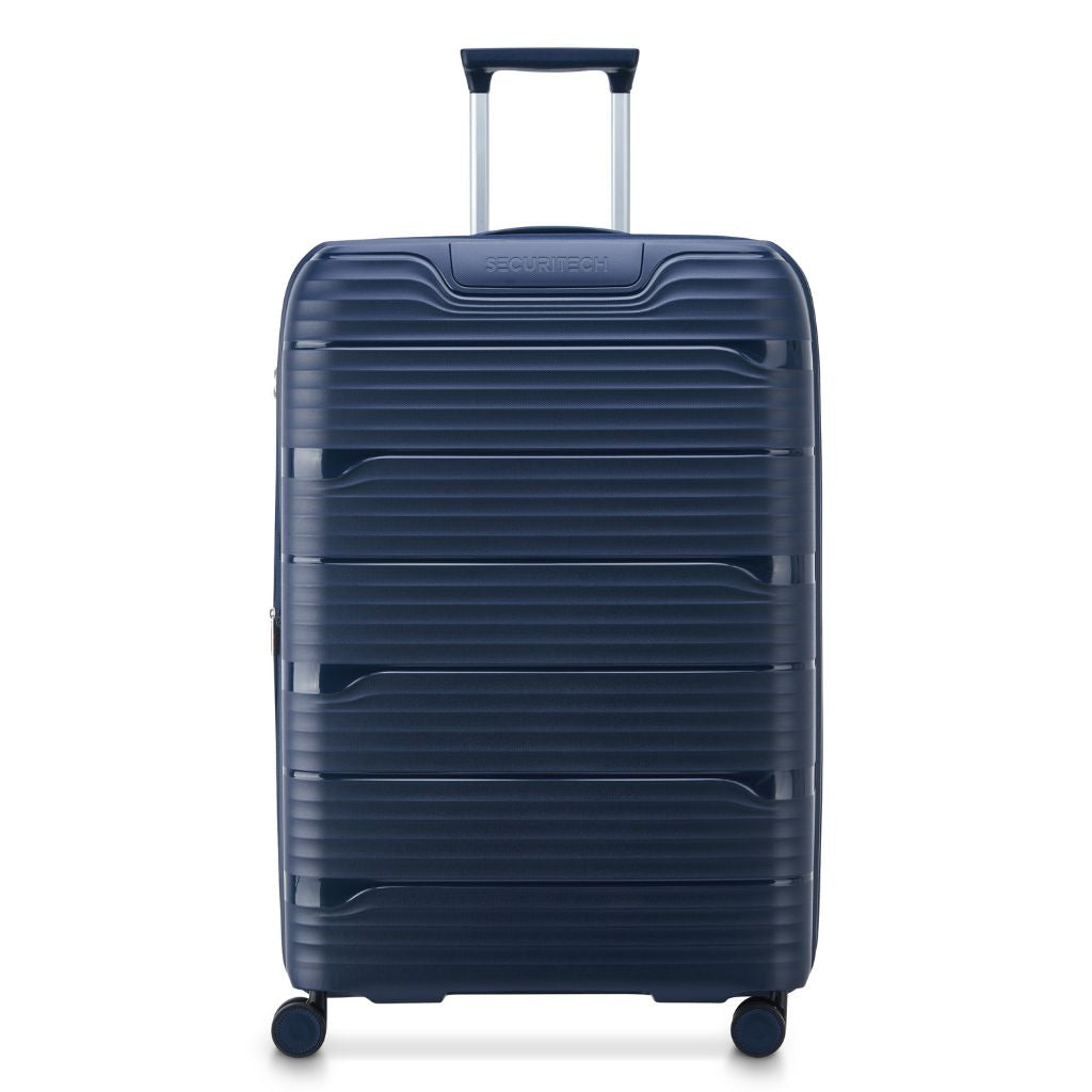 Delsey Securitech Dune Exp Large Hardsided Luggage - Blue