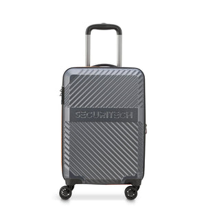 Securitech By Delsey Patrol 55cm Carry On Exp Hardsided Luggage - Grey