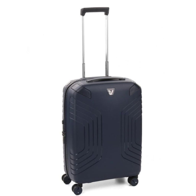 Roncato Ypsilon Carry On 55cm Hardsided Exp Spinner Suitcase Dark Blue Roncato
