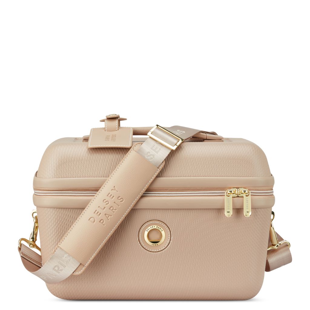 Delsey Chatelet Air 2.0 Beauty Case - Beige/Rose Delsey Luggage