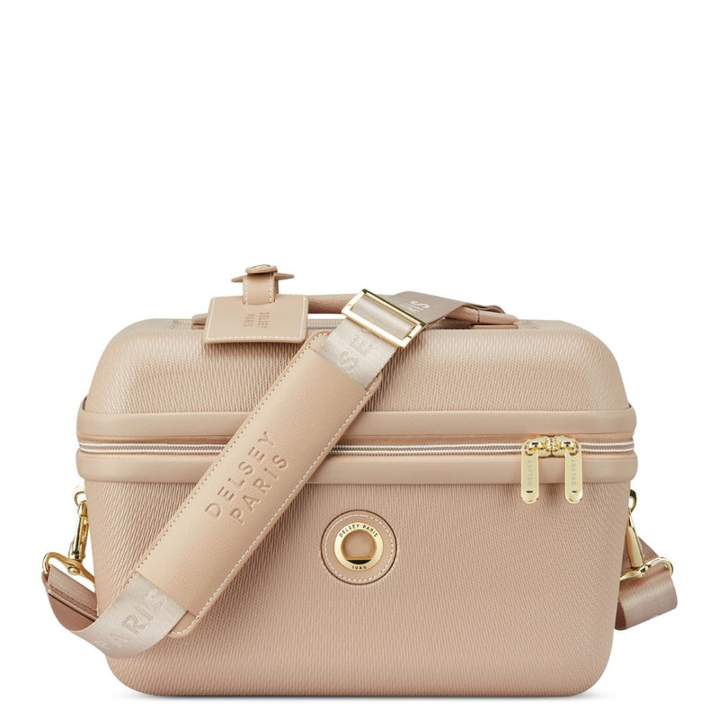 Delsey Chatelet Air 2.0 Beauty Case - Beige/Rose Delsey Luggage