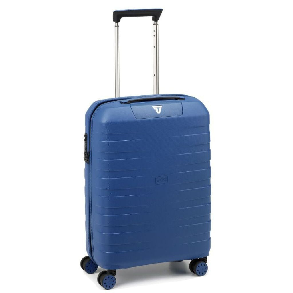 Roncato Box Sport 2.0 Carry On 55cm Lightweight 2.2Kg Suitcase - Navy Roncato