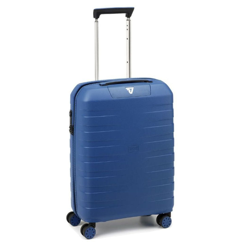 Roncato Box Sport 2.0 Carry On 55cm Lightweight 2.2Kg Suitcase - Navy Roncato