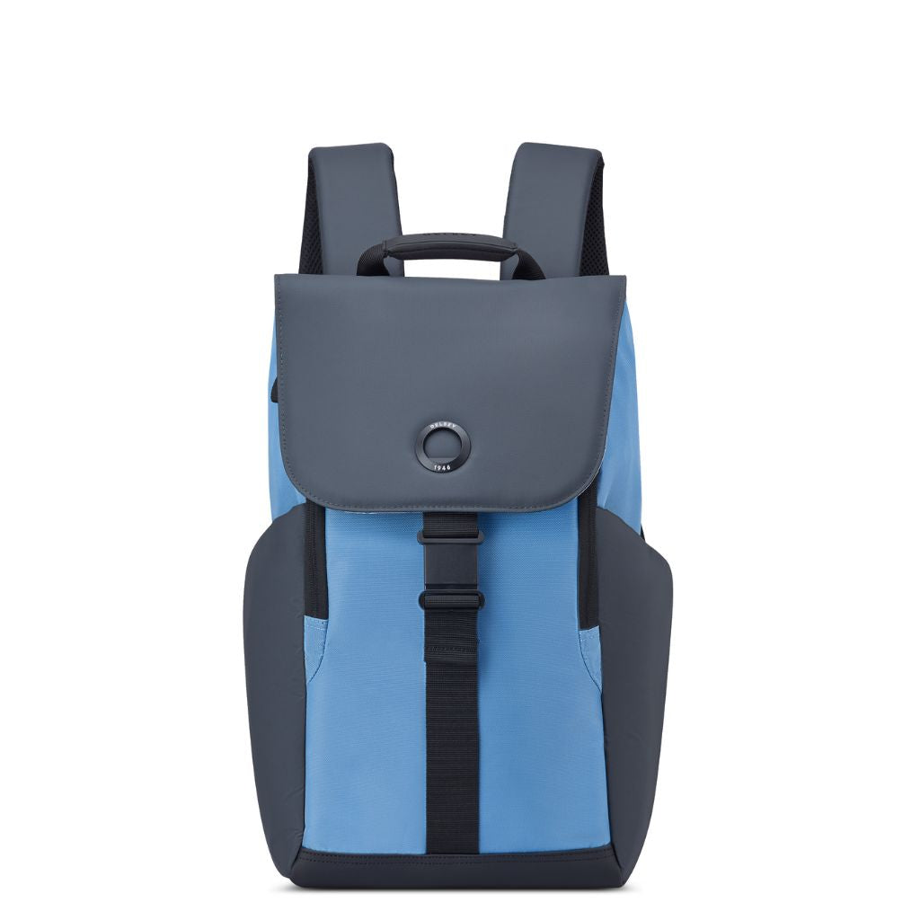 Delsey Securflap 15.6" Laptop Backpack Blueberry Delsey Luggage