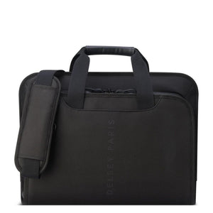 Delsey Arche Business Shoulder Messenger Bag 14" - Black