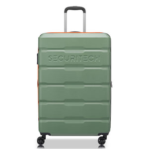 Securitech By Delsey Citadel 75cm Large Exp Hardsided Luggage - Green