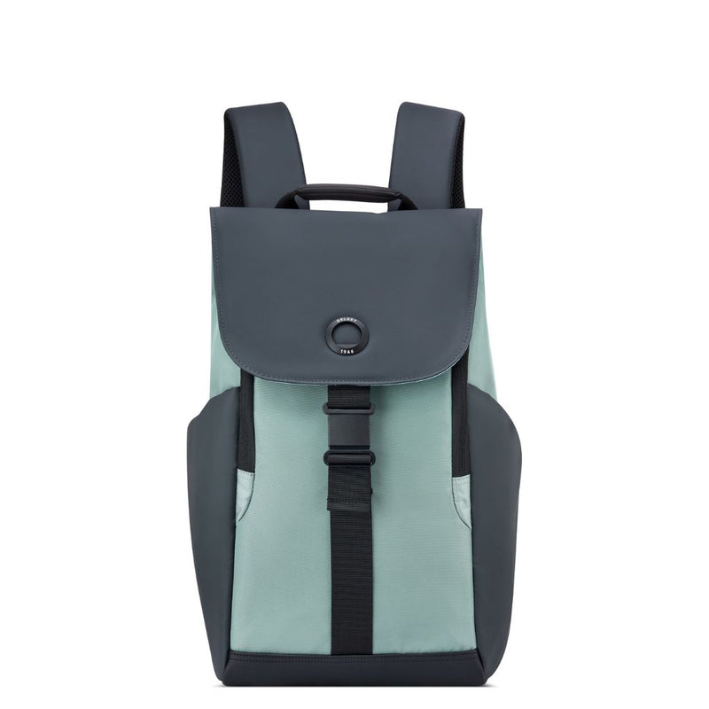 Delsey Securflap 15.6" Laptop Backpack Sage Green Delsey Luggage