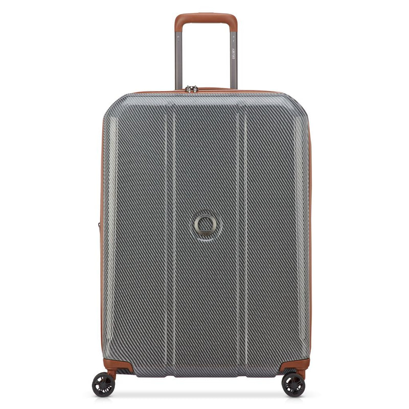 Delsey Helium Ultimate 70cm Medium 3.7Kg Exp Luggage - Silver