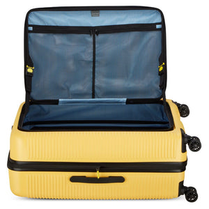 Delsey Freestyle Front Opening 76cm Large Luggage - Yellow Delsey Luggage