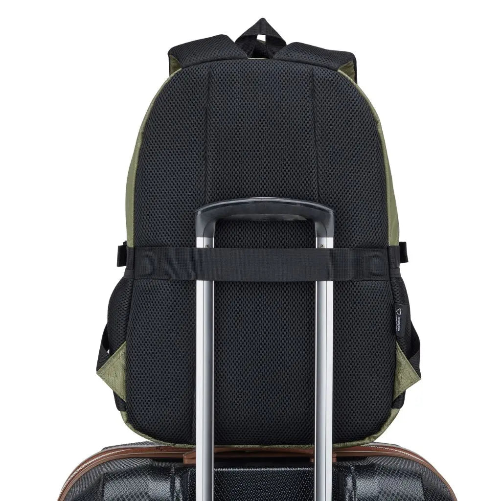 Delsey Kyle 15.6" Laptop Backpack - Green Delsey Luggage