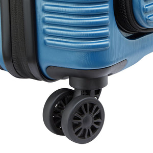 Delsey Freestyle Front Opening 66cm Medium Luggage - Blue Delsey Luggage