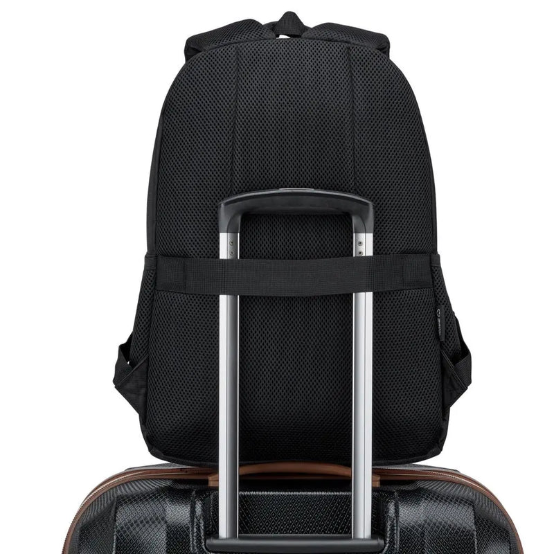 Delsey George 15.6" Laptop Backpack Blue Delsey Luggage